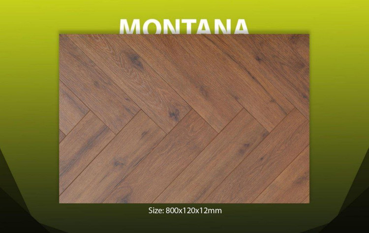 پارکت جناغی مونتانا وپال 12 میل